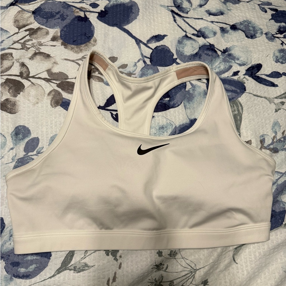 Nike Women's White Sports Bra